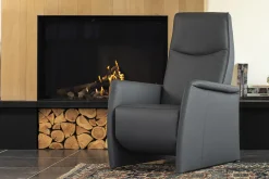 Alta relaxfauteuil zwart