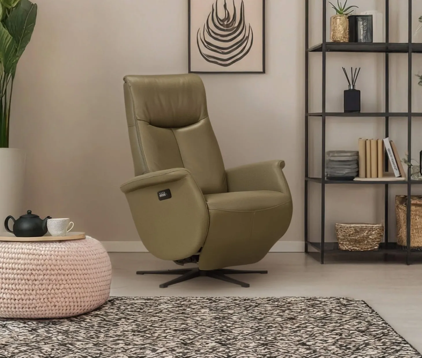 Ancona relaxfauteuil sta-op