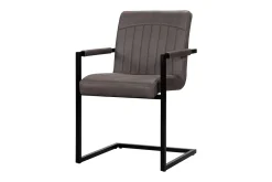 Arcade eetkamerstoel antraciet