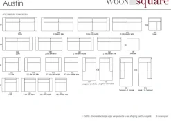Austin hoekbank ribcord