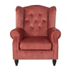 Cambridge fauteuil oud roze