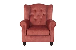 Cambridge fauteuil oud roze