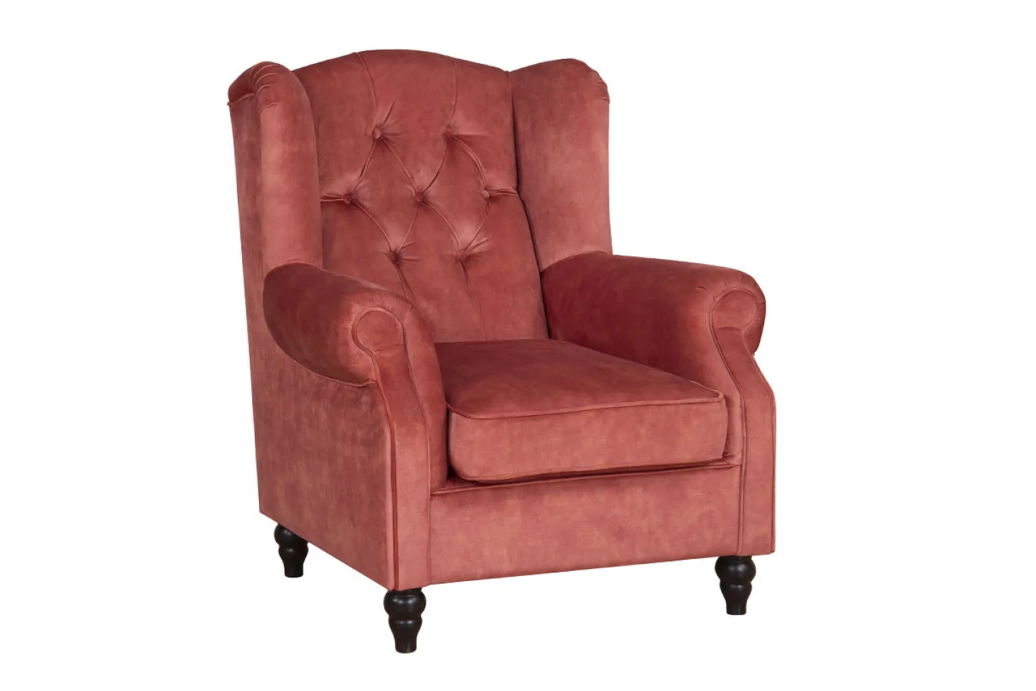 Cambridge fauteuil oud roze