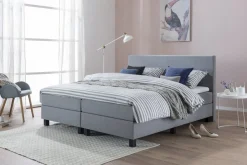 Corso boxspring lichtgrijs