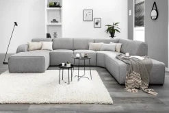 Firenze hoekbank groot grijs