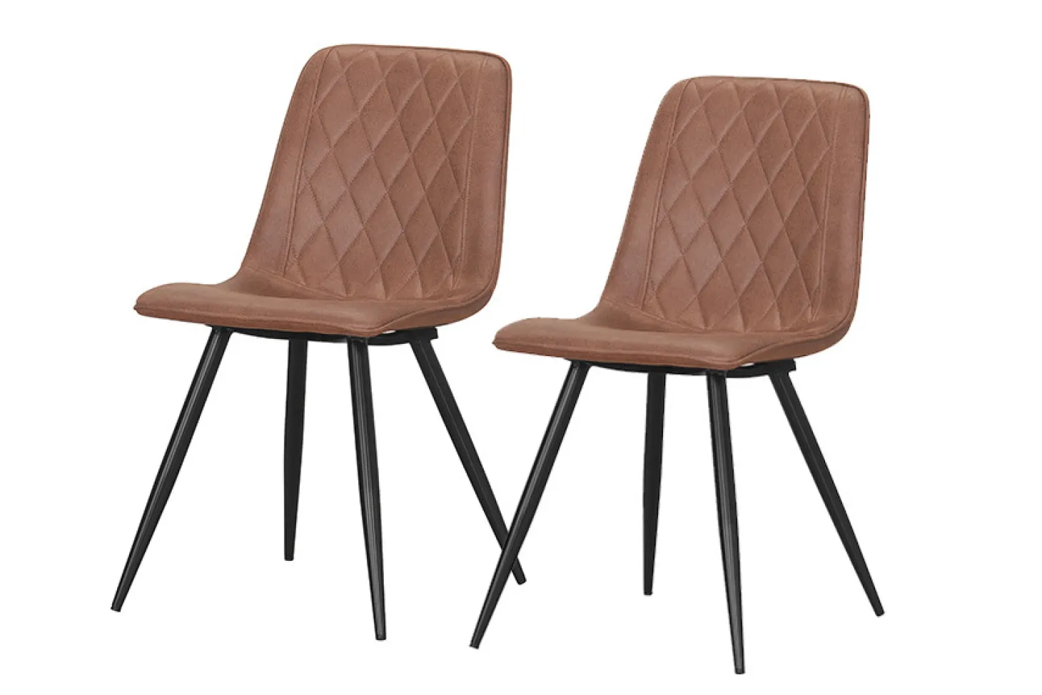 Forrest eetkamerstoel cognac