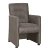 Heracles eetkamerfauteuil bruin