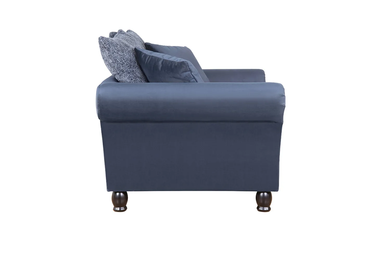 Kasteelbank 3-zits blauw