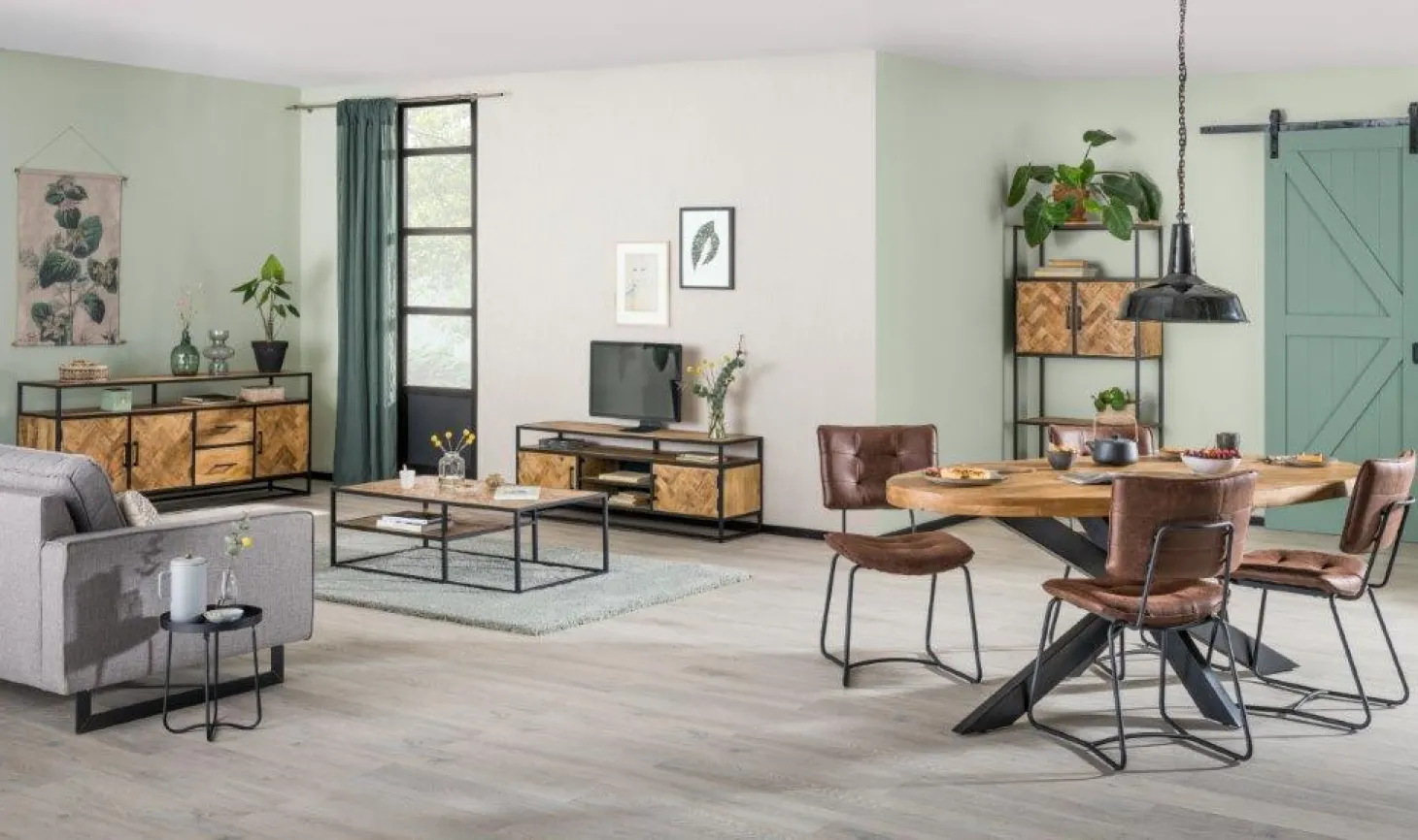 Melbourne eettafel ovaal