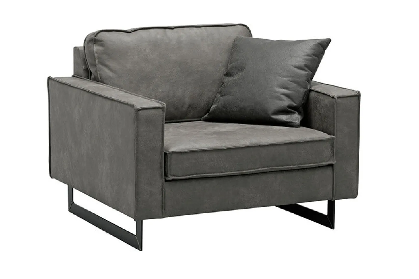 Mexico fauteuil antraciet