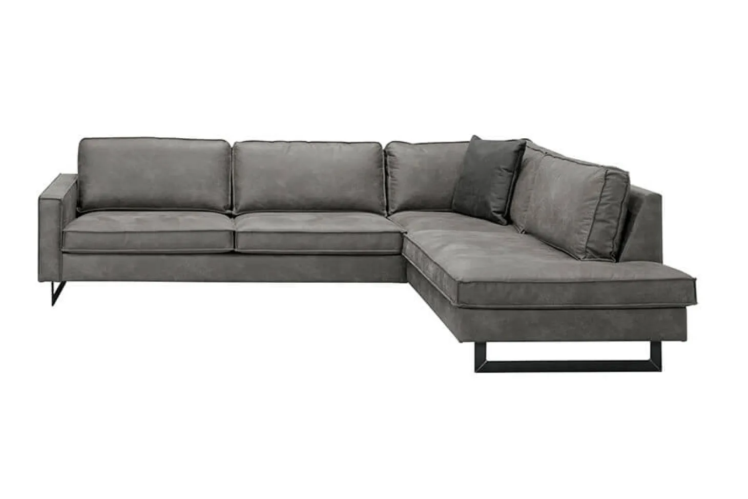Mexico hoekbank antraciet