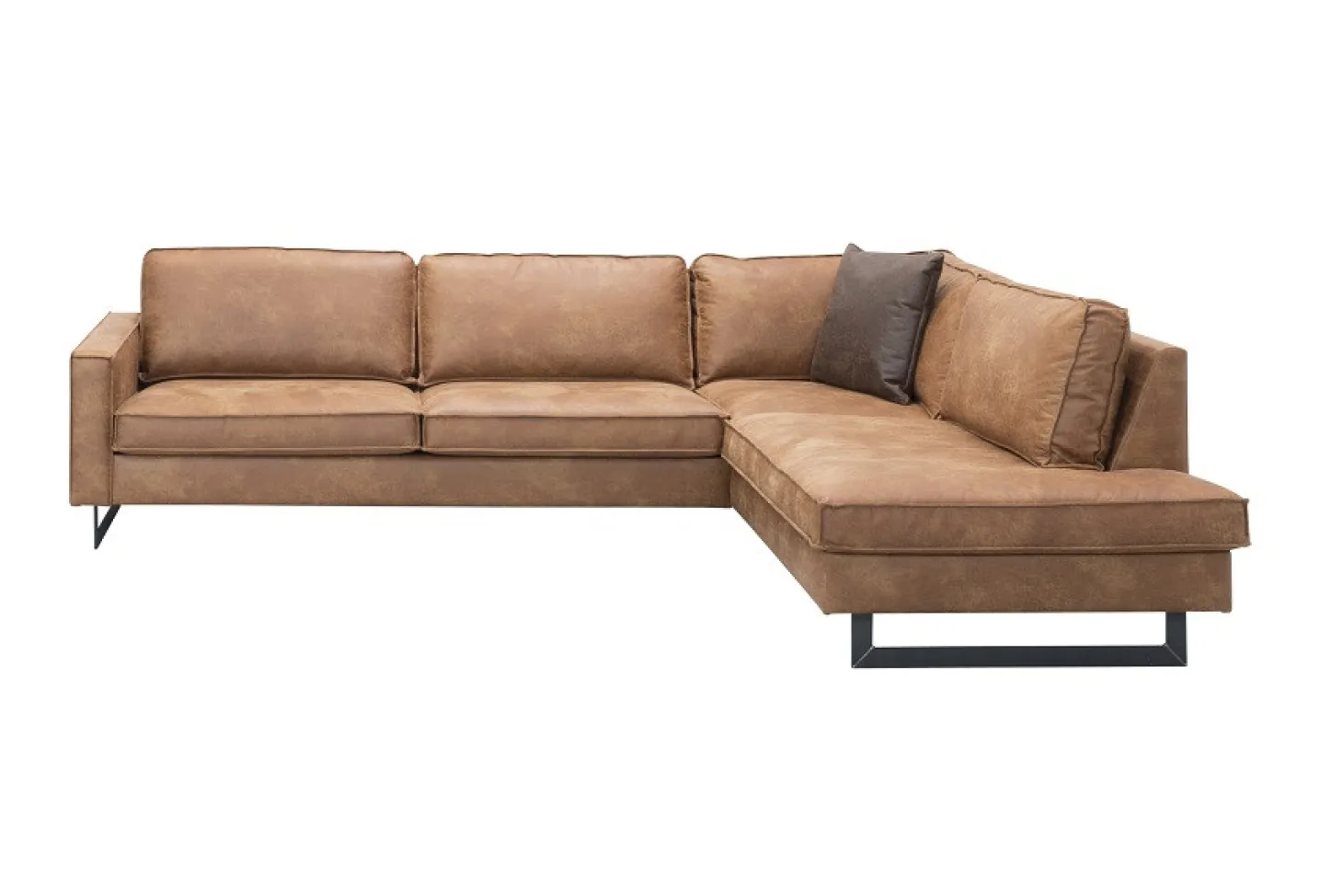 Mexico hoekbank cognac