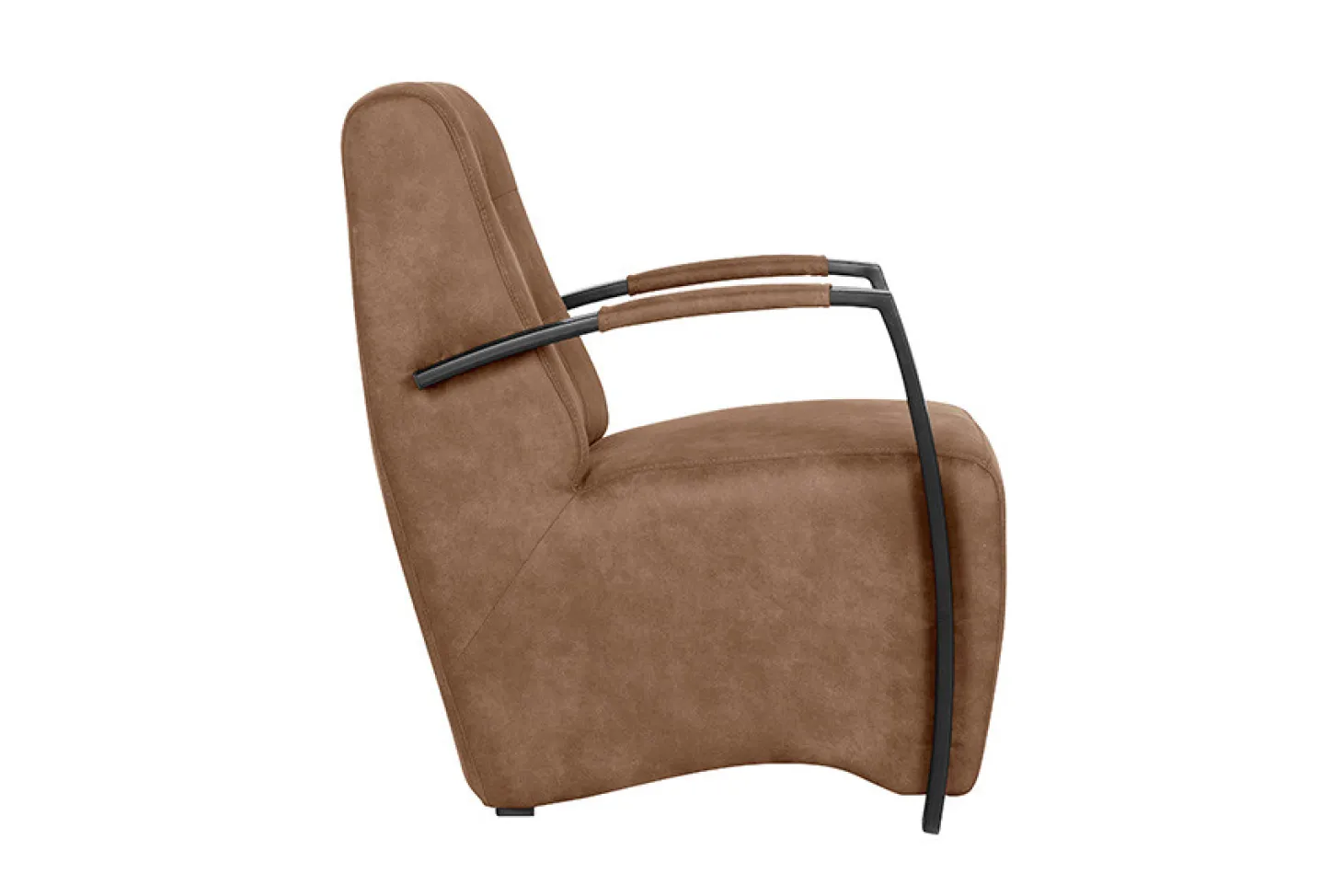 Morgan fauteuil cognac