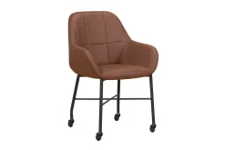 Nevada eetkamerstoel cognac