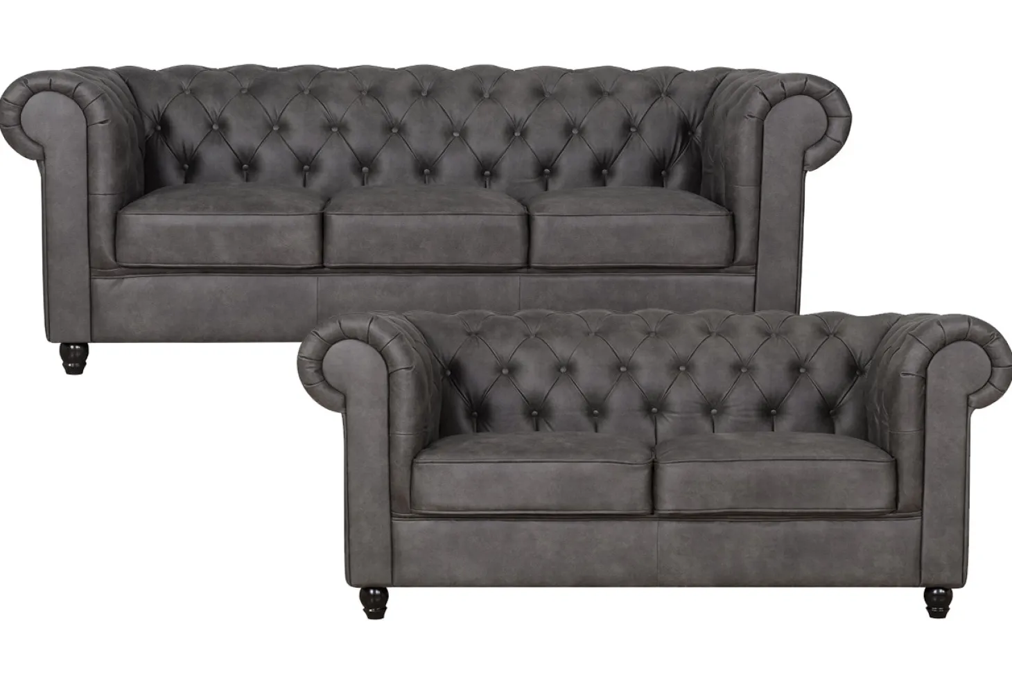 Nottingham 3+2 zwart