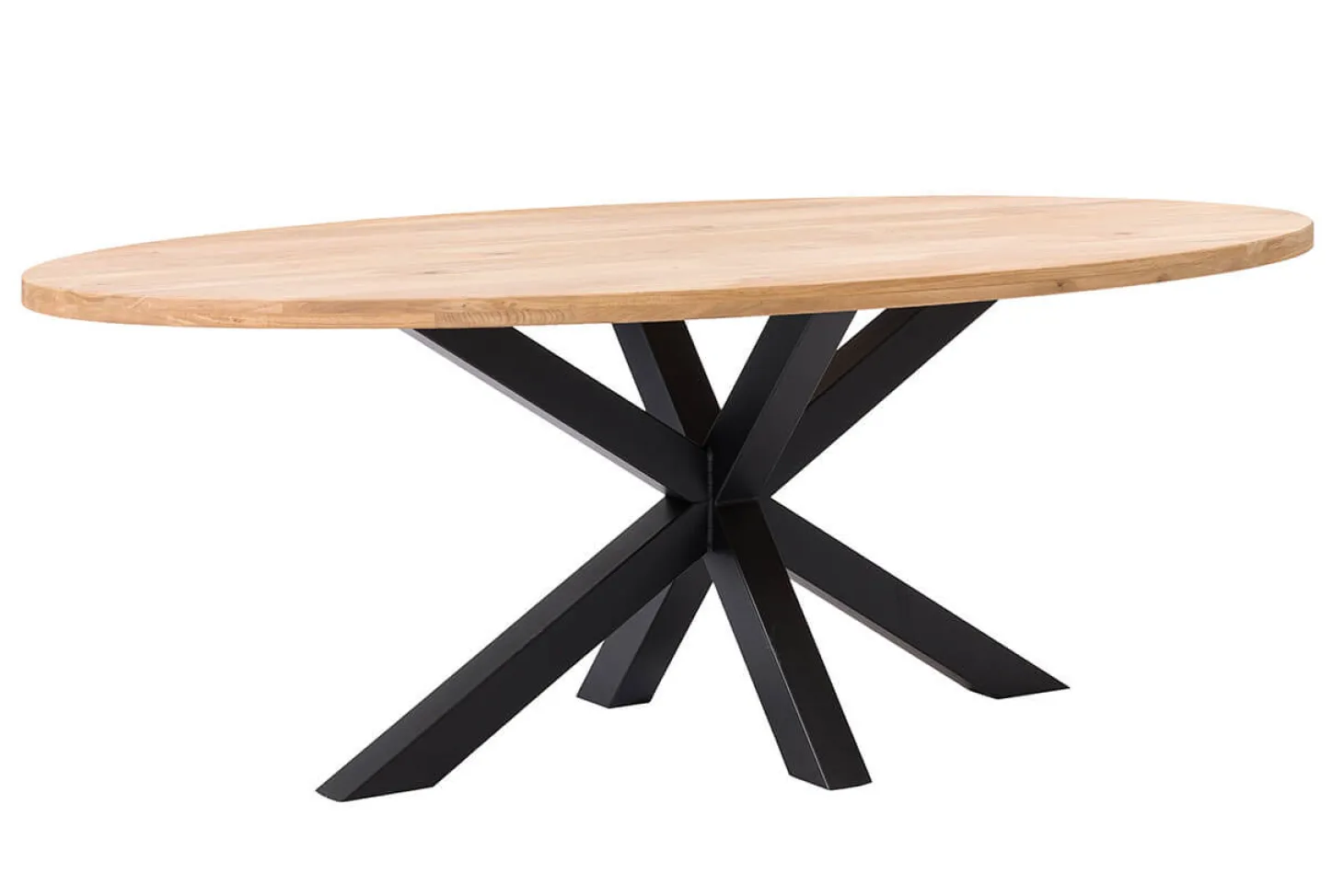 Oakwood eettafel ovaal