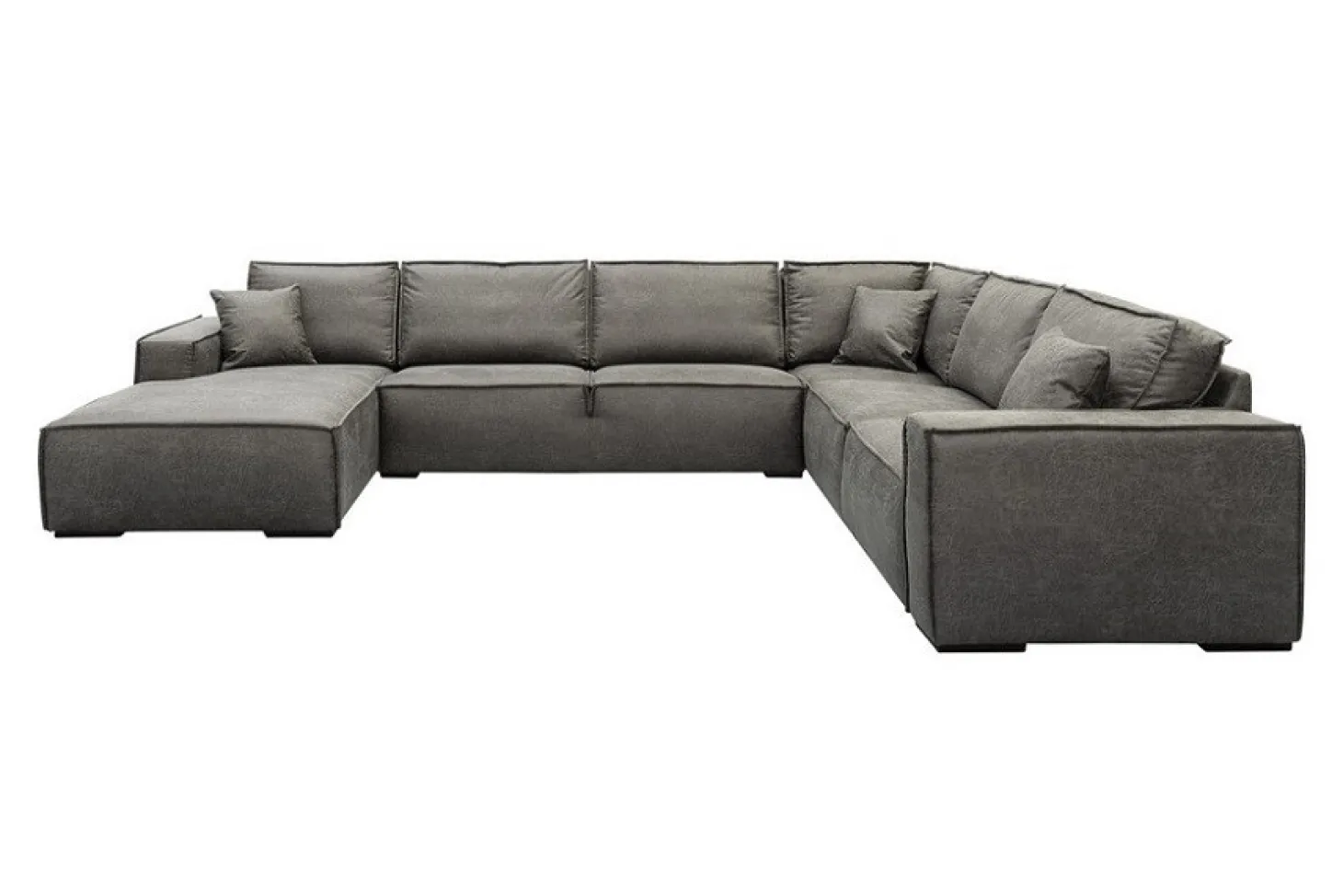 Phantom hoekbank grijs