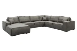 Phantom hoekbank grijs