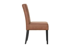 Piazza eetkamerstoel cognac