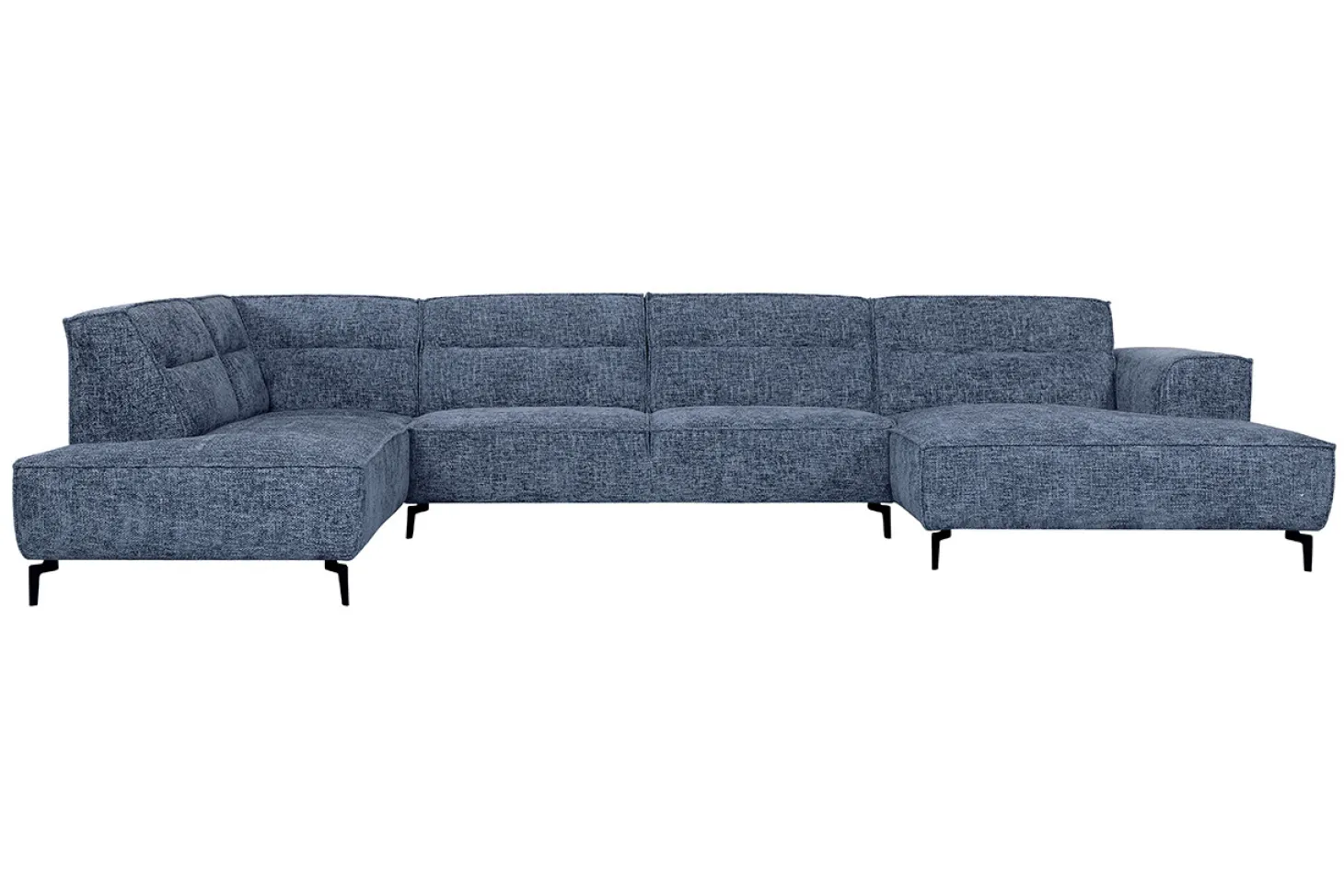 Porto hoekbank blauw