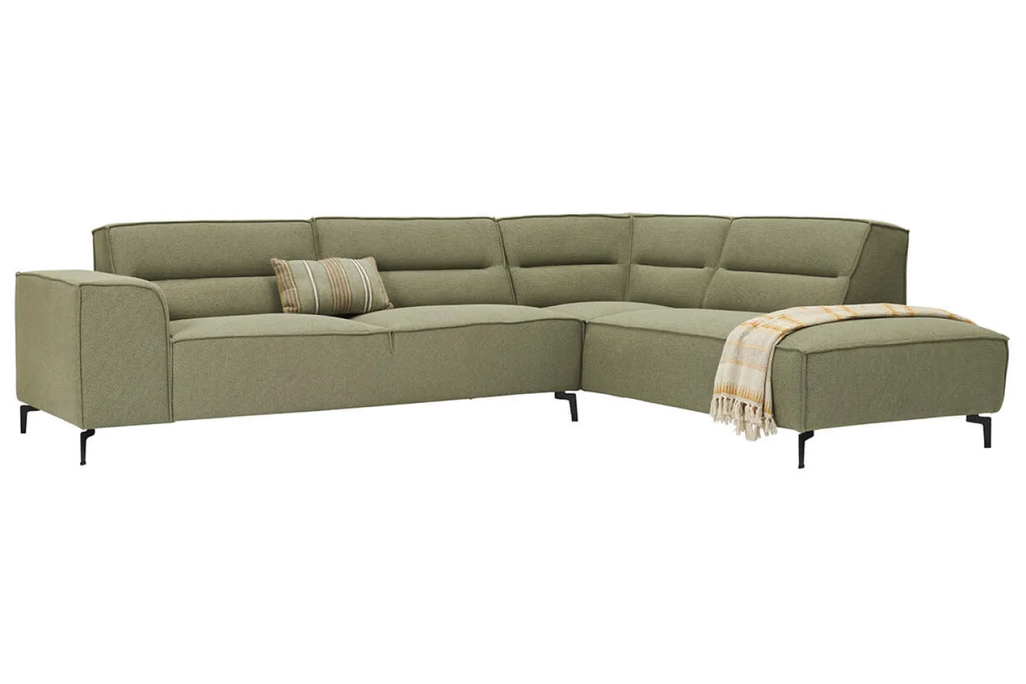 Porto hoekbank groen