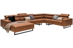 Richmond hoekbank cognac