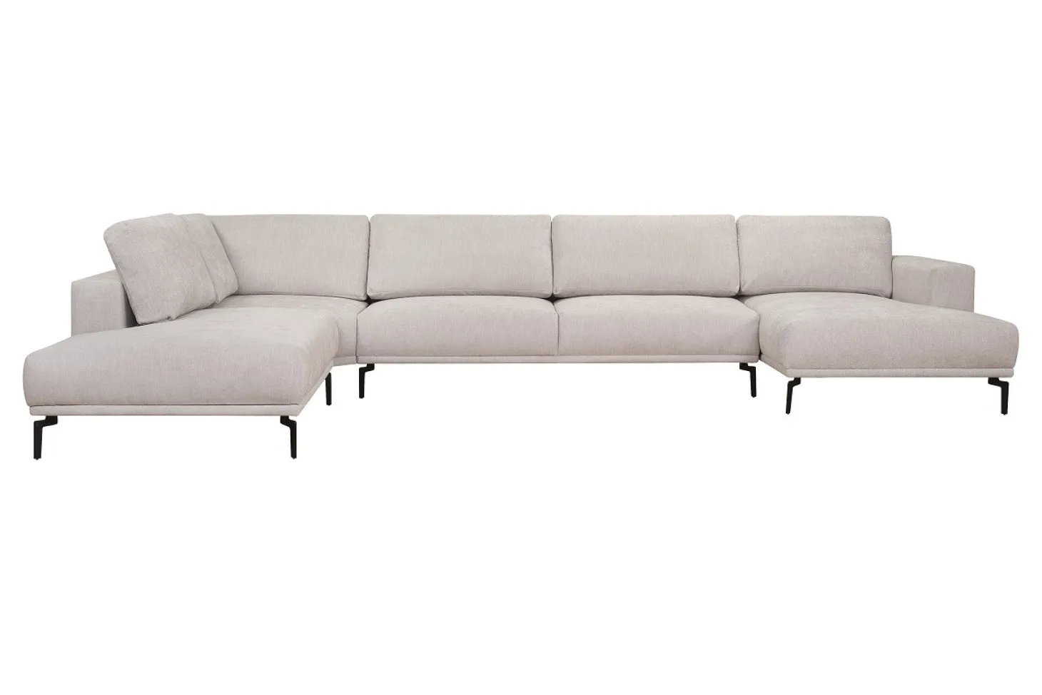 Riviera hoekbank naturel