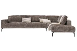 Riviera hoekbank taupe