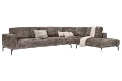 Riviera hoekbank taupe