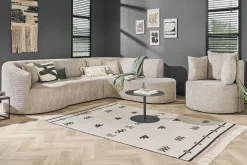 Salvador hoekbank greige