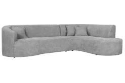 Salvador hoekbank grijs