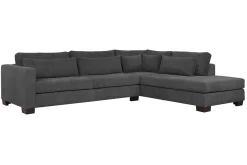 Santorini hoekbank zwart