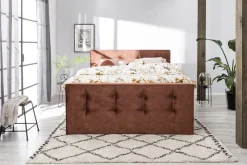 Villa boxspring cognac