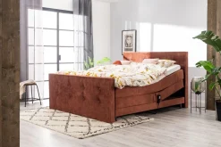 Villa boxspring cognac